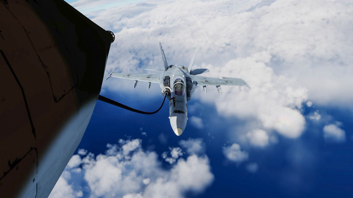 TimorArgA's tweet image. Need some gas⛽️
#DCS #F18 #FAA #flightsim