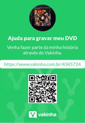 mc_wago's tweet photo. Lembrando que a Vakinha pra gravar meu dvd tá no ar ainda se puder ajudar mesmo que seja na divulgação já é muito importante 

https://t.co/y6CwAGQvTw

Esse é o pix da Vakinha 
4345724@vakinha.com.br https://t.co/n5zmLPFv1s