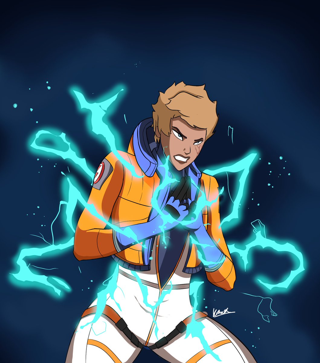 "I'm the one with the stronger current⚡"

Wattson - Apex Legends

Attempted to draw her in an anime style. Enjoy...

#apexlegends #apex #wattson #anime #digitalart #art #illustration