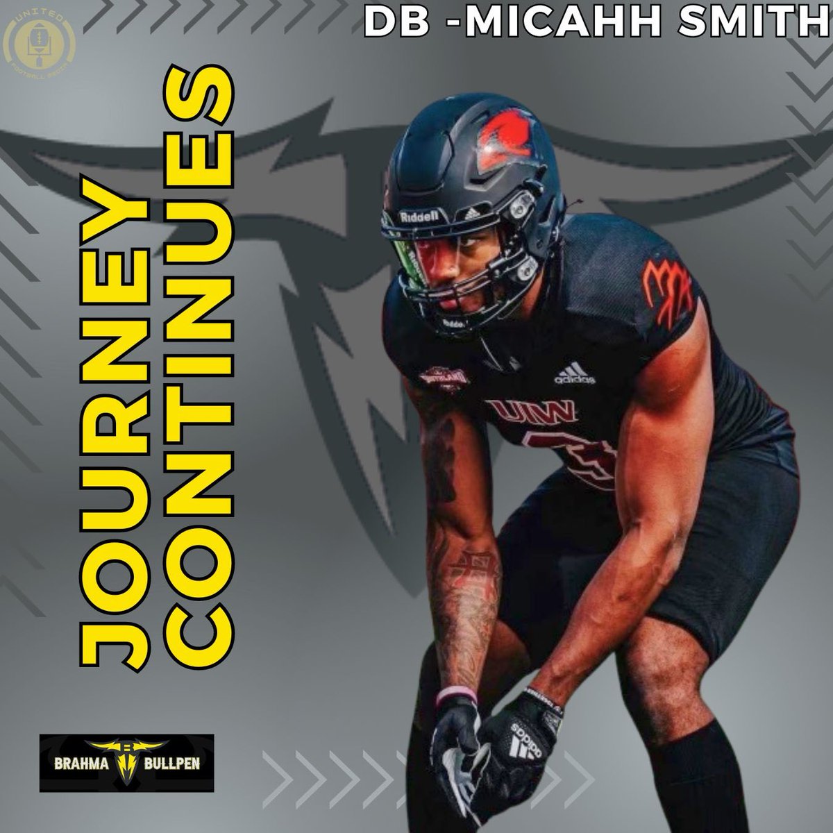 Congratulations to <a href="/micahhsmith_21/">Money Mic</a> for making the <a href="/XFLBrahmas/">San Antonio Brahmas</a> phase 1 roster!! The #1 defense in the #UFL Smith is a <a href="/UIWFootball/">UIW Football</a> #SATX guy! #XFL #Hornsforward #Vivabrahmas