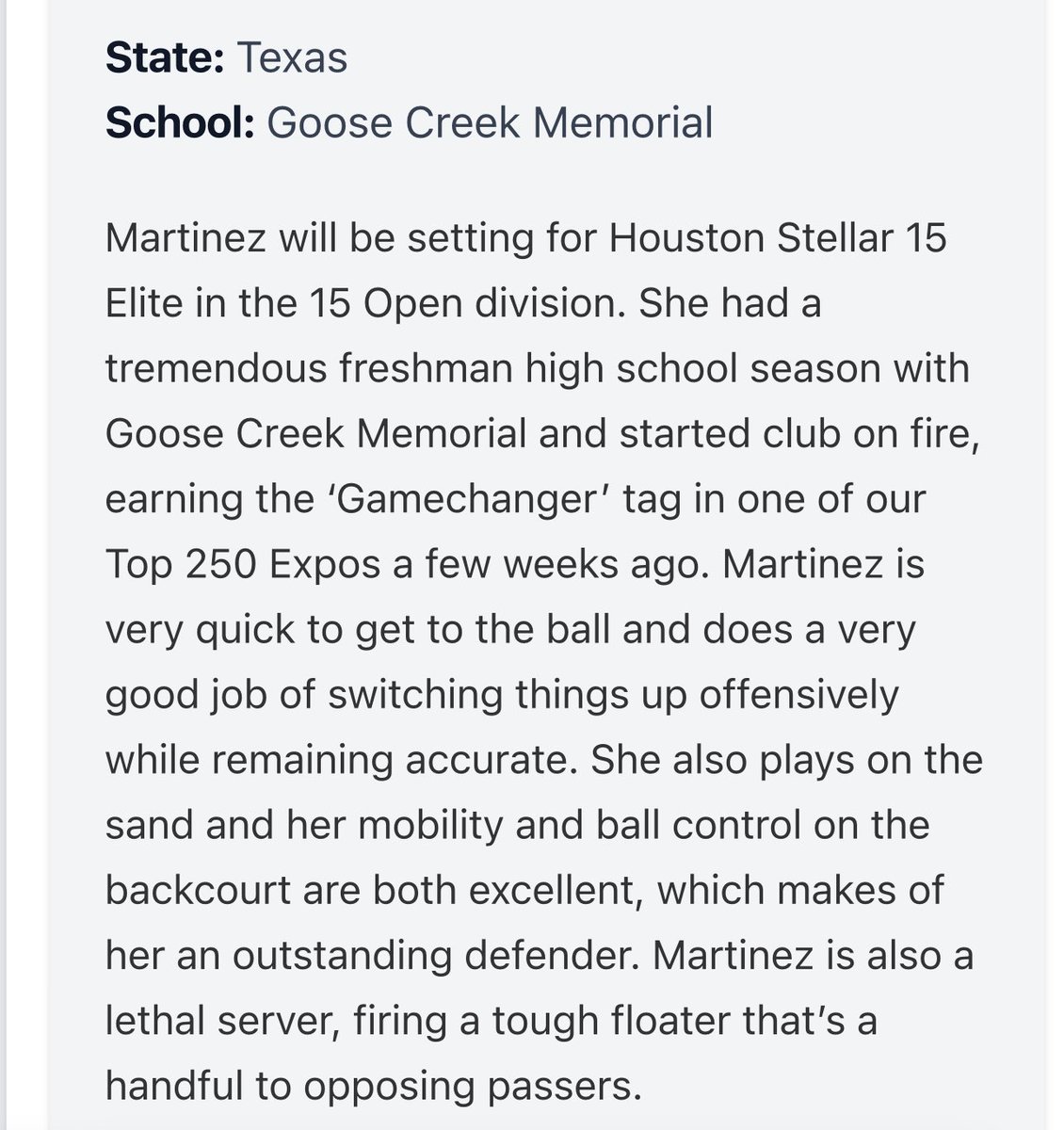 Thank you <a href="/PrepDig/">Prep Dig 🏐</a>. I can’t wait to play with my team this weekend! <a href="/grtorres/">Guilherme Torres</a> <a href="/houstonstellar/">Houston Stellar VB</a> <a href="/gcmvolleyball1/">GCM VOLLEYBALL</a>