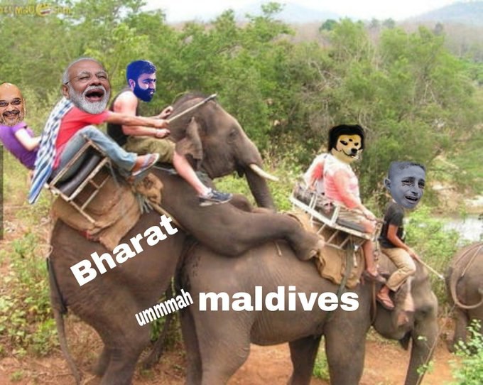 UnvarnishedR's tweet photo. @presidencymv Hahaha ha 😆 https://t.co/lMxkChf1Ie