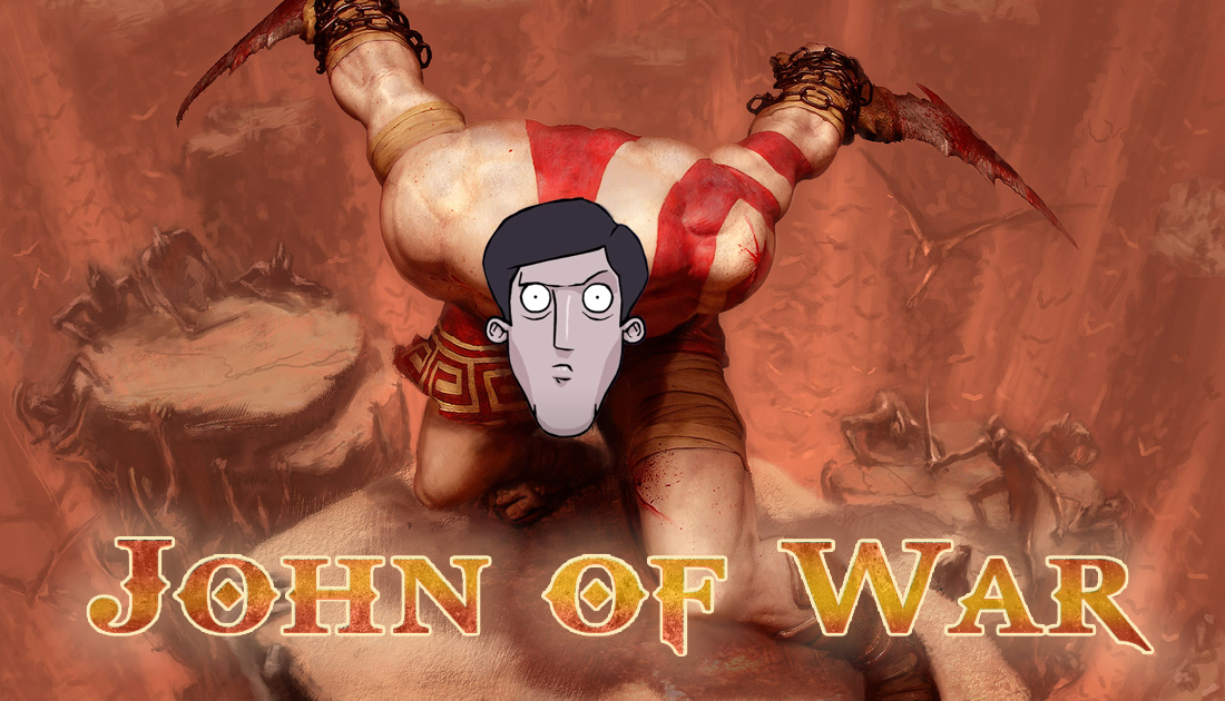 ArtySelina's tweet photo. "...eventually leading to PlayStation canonising the name..."
CANONISING. THE NAME.

I know I'm late to this, but its been on my calendar to make this thing that both hurts and amuses me.

#JohnOfWar #JohnKratos #EmmaFlint #GamingBible #JohnnyUtah #FuckBruceMan https://t.co/yRxYXNoKff