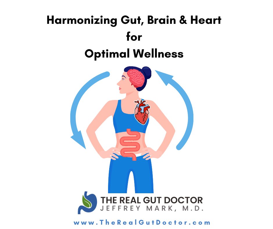 Want a health heart and mind?
Fix your gut first.

Discover the Power of Your Inner Wellness Trio! #MindHeartGutUnity 
#HolisticHealth
#TheRealGutDoctor
#5XBoardCertified
#GutHealth
#BrainFogBeGone
#RidThePlaque 🧠💖🦠