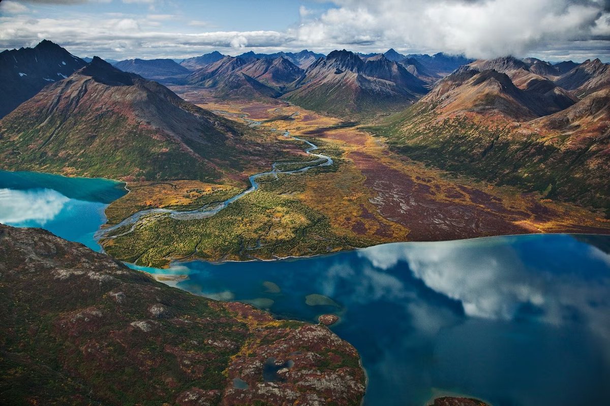 Chikuminuk Lake reflects the wilderness of Alaska’s Wood-Tikchik State Park, one of the largest state parks in the United States.