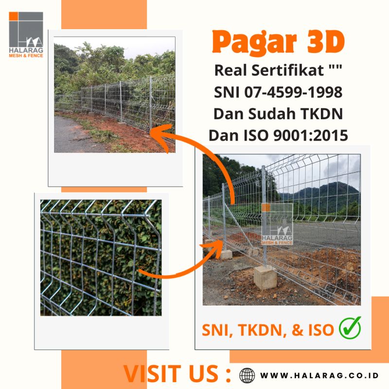 Amelia161852819's tweet image. Pagar Bandara / Pagar Wiremesh / Pagar 3D - PT Halarag Baja Utama.

Dibuat sebagaimana proses produksi wiremesh, dengan proses penekukan bentuk gelombang pada bagian tengahnya wiremesh, menggunakan mesin bending khusus.

Website :
pabrikwiremesh.co.id

#pagarwiremesh #pagar3d