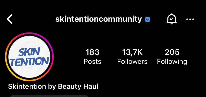 Skintention by Beauty Haul tweet media