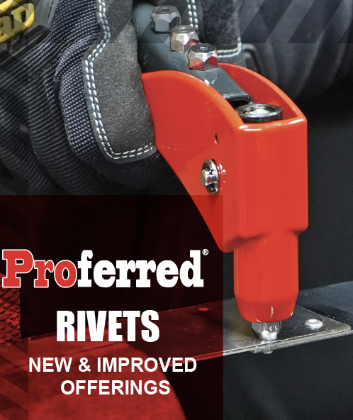 ProferredPro's tweet image. This month we are featuring Proferred Rivets.

Contact your BBI Account Rep for more details..

#rivet #riveting #rivetgun #handtools #diy #diyprojects