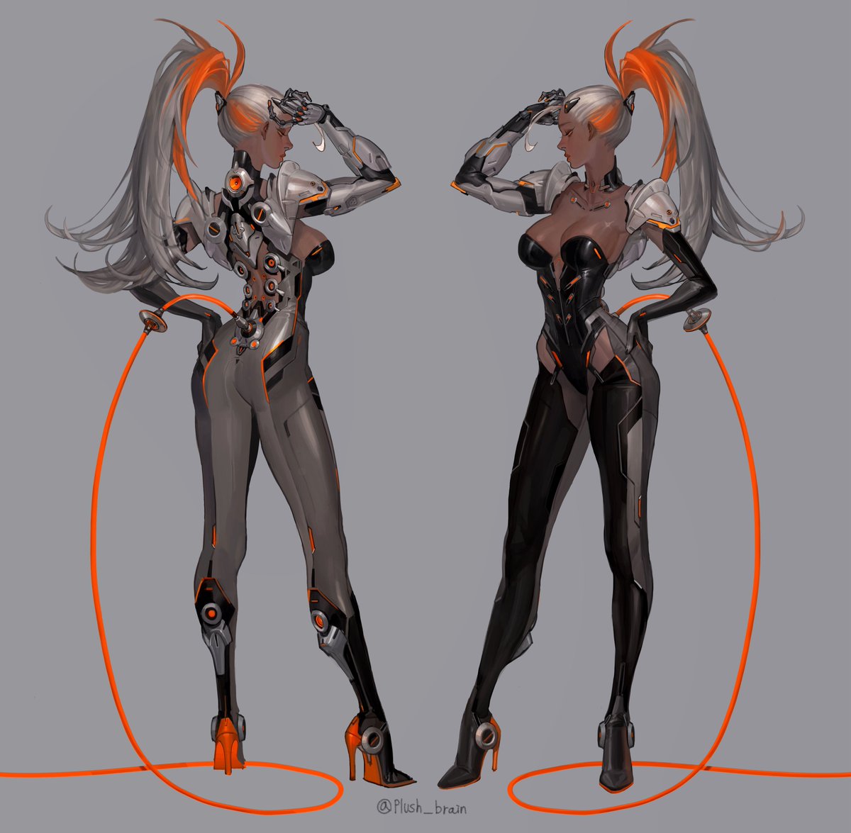 Plush_brain's tweet image. 🍊Feel my Orange!😆