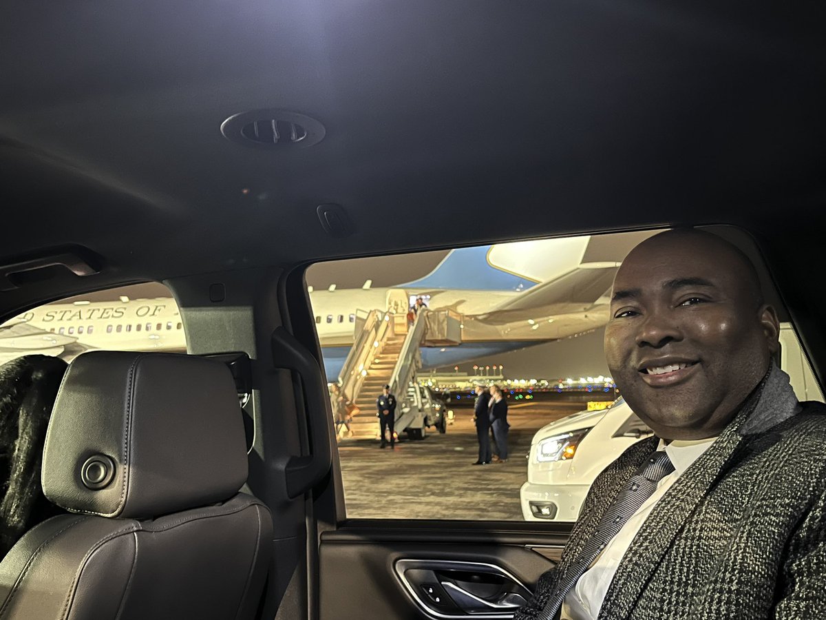 Such an emotional day… thankful for POTUS and his team for allowing me to join … from SC to TX.