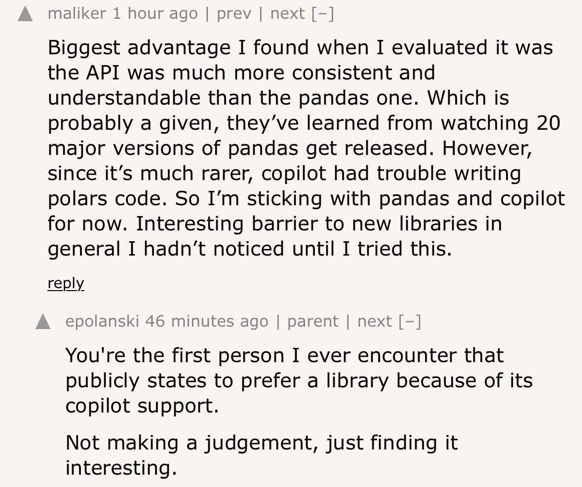 Erik Bernhardsson tweet media