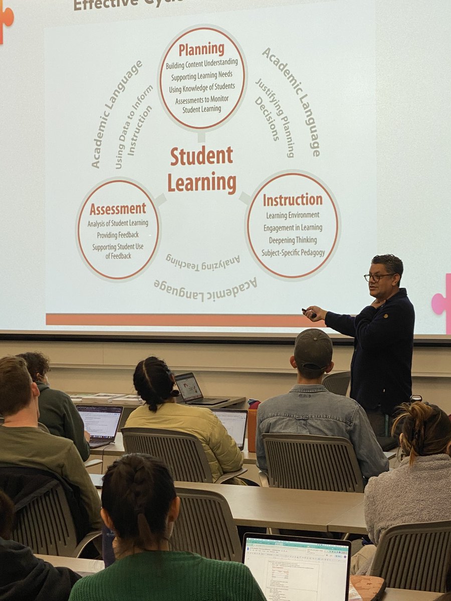 BTEP_Teach's tweet photo. 🌈✨ Welcome back BTEP! And BABY, its cold outside! 🥶🤧❄️🌡🧣🌨️☕☃️ Today in our student teachers learned the fundamentals to successfully complete their EdTPA from our Elementary Faculty Advisor, Manny Herrera 👨🏽‍🏫 

The time to be awesome is now. Cheers to new year!🥳🔥👏🏾🤗 https://t.co/BcbdqRs6WZ