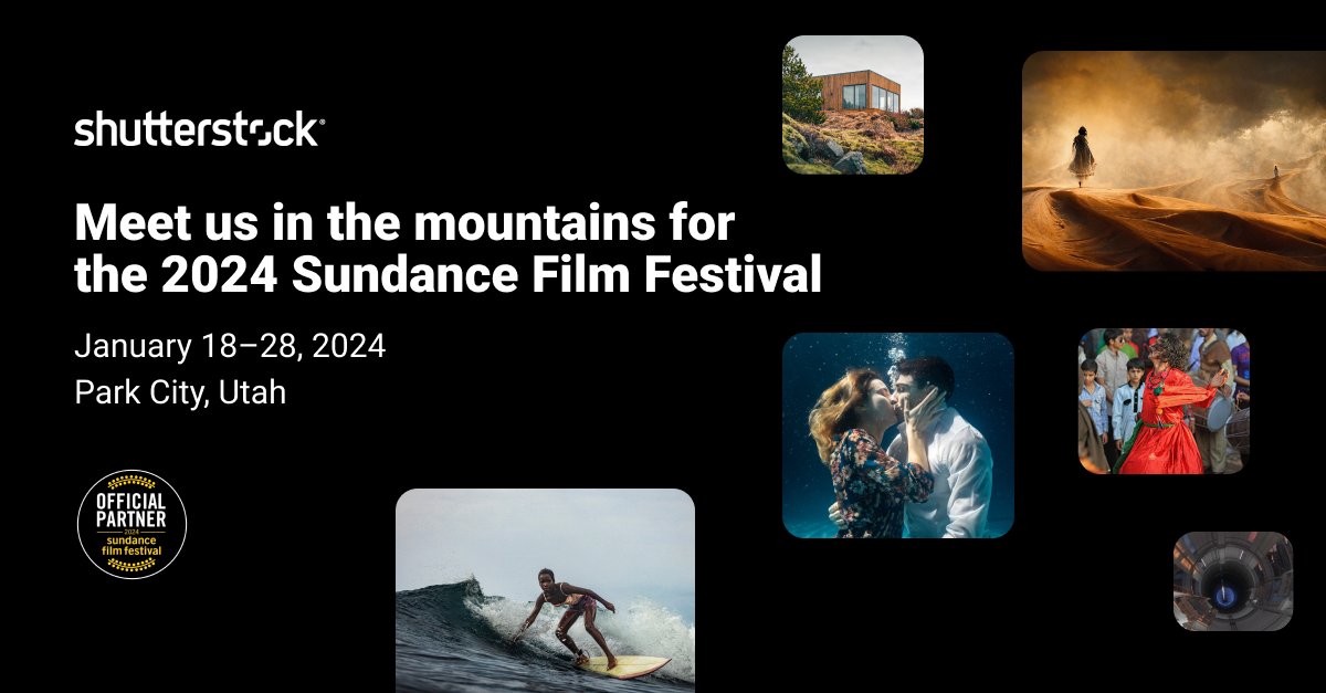 Shutterstock tweet picture