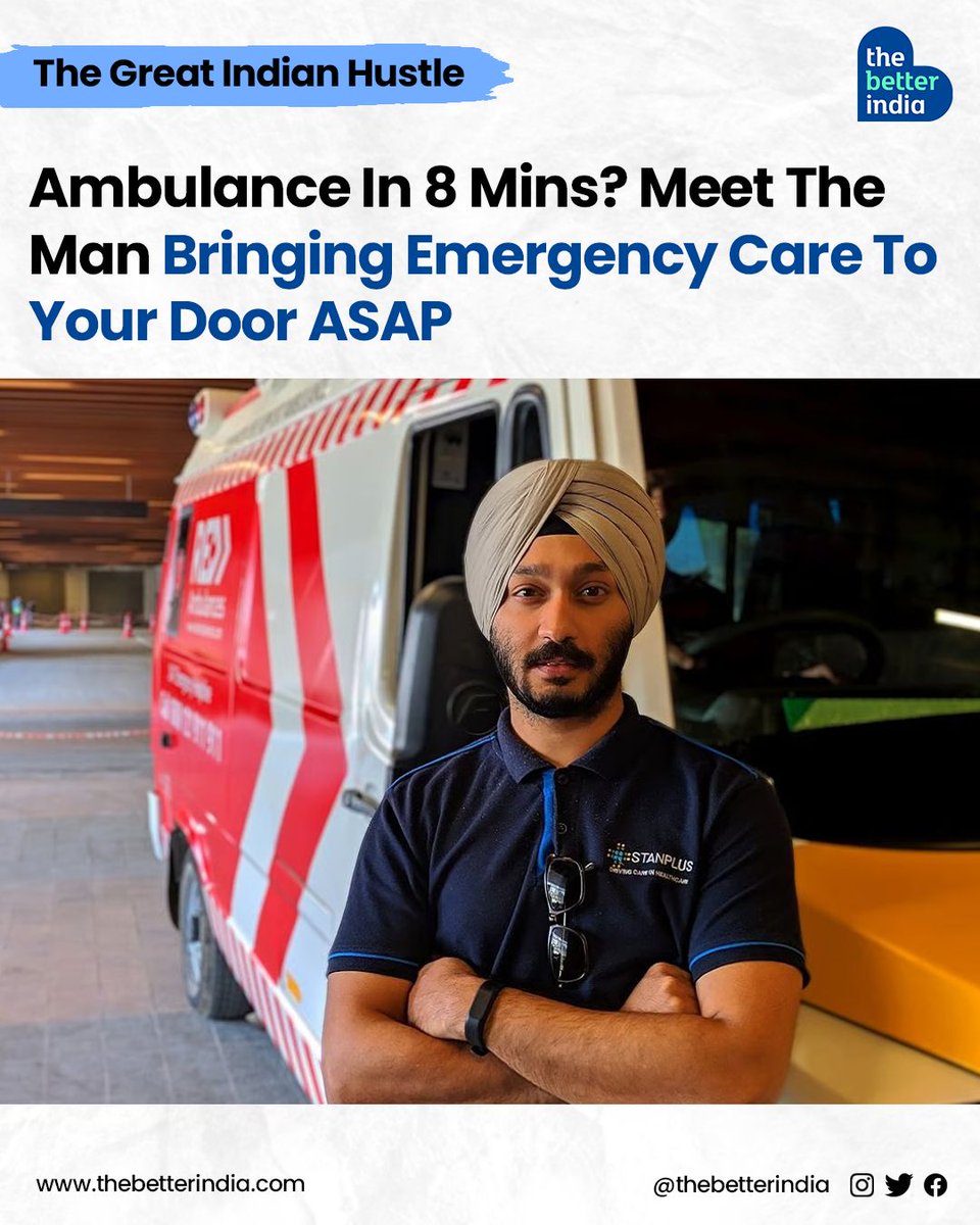 Prabhdeep Singh, CEO and co-founder of StanPlus, was studying abroad when he recognised a significant gap in the emergency medical services in India. 

@StanPlusTech 

#medicalservices #startup #ambulance #operatingsystem