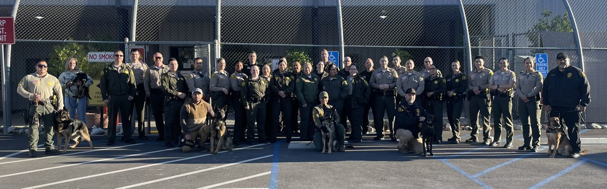 On Saturday, deputies and officers conducted a multi division/agency #K9 inmate compliance sweep <a href="/GHRC/">german rodriguez</a>. The successful sweep recovered a large amount of contraband including narcotics, prohibited items, and items used for weapons fashioning at the facility. Thank you &amp; great job!
