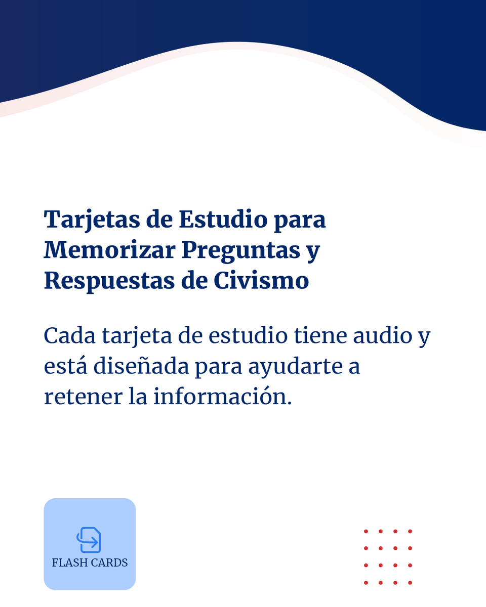 CitizenNowApp's tweet photo. Aprende cómo aprovechar nuestra app @CitizenNowApp para salir bien en el examen de ciudadanía. 👇

 #inmigración #latinosenusa https://t.co/cECEI37TkQ