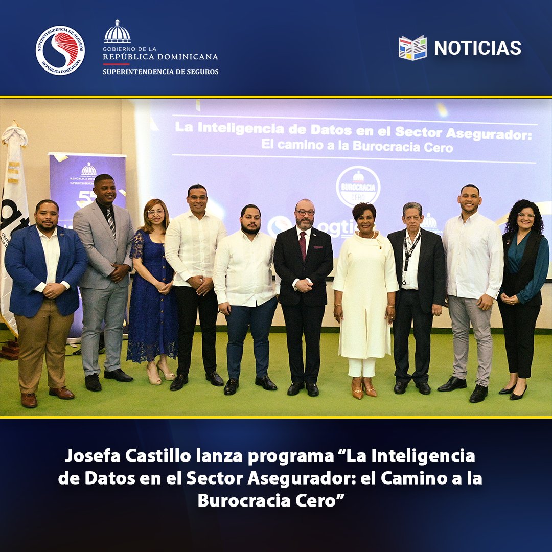 SuperSegurosDO's tweet photo. 📰 JOSEFA CASTILLO LANZA PROGRAMA “LA INTELIGENCIA DE DATOS EN EL SECTOR ASEGURADOR: EL CAMINO A LA BUROCRACIA CERO”

ℹ️ Puedes ampliar esta noticia haciendo clic en el link debajo:
https://t.co/gAjzcV6irh https://t.co/rCmLCs1GVz
