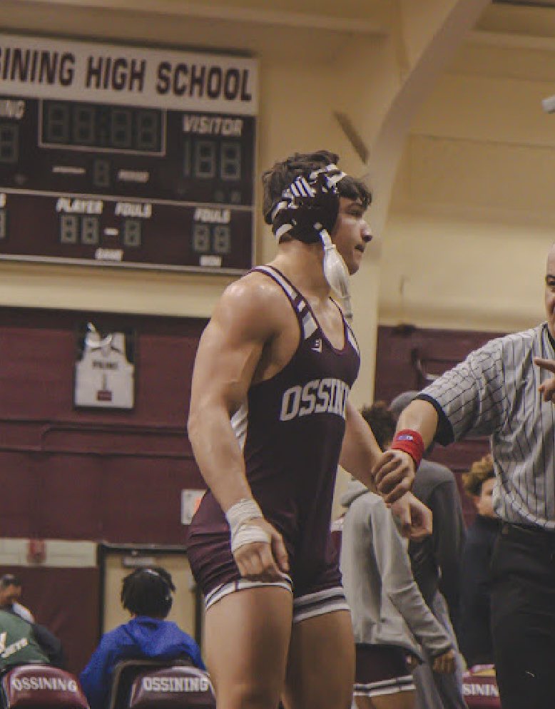 Congrats to senior captain Anthony Lofaro on being the first member of Ossining’s 30 win club this year!