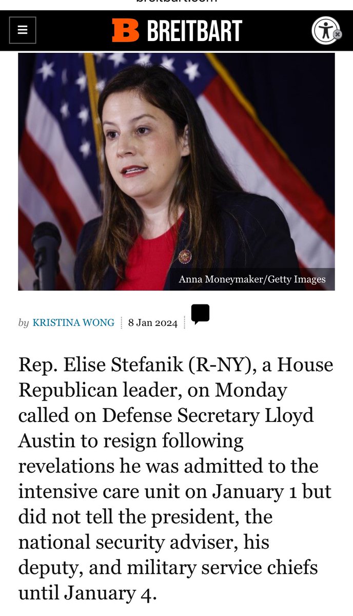 I believe Defense Secretary Austin should be removed from his post, we know he won't resign? Any other suggestions? Maybe the Republicans can talk about it until they lose the majority. They seem to be good at that. Hmph.