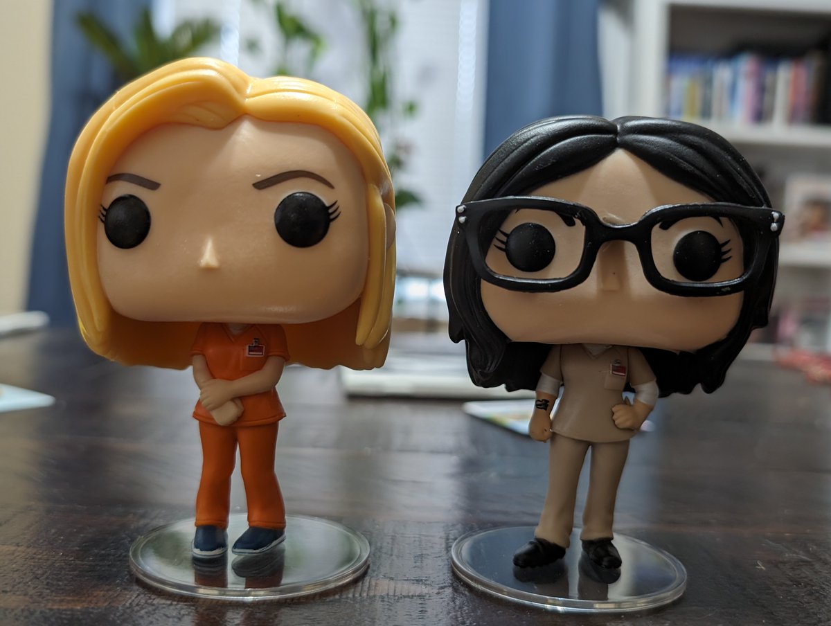 TolerableHusky's tweet image. Since #OrangeistheNewBlack was my #1 TV series in 2023, it made sense to acquire the #AlexVause and #PiperChapman #FunkoPop! Vinyls before the New Year! Two new favorites! #Netflix #Funko #OITNB