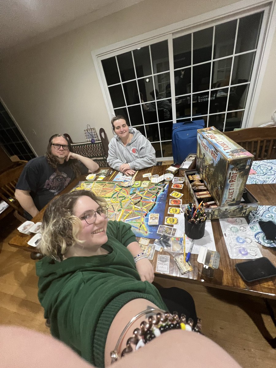 NovaBoardGame's tweet photo. #TicketToRide Legacy was amazing!  Thanks @days_of_wonder #boardgames #NoVa https://t.co/MyA8sv6MHy