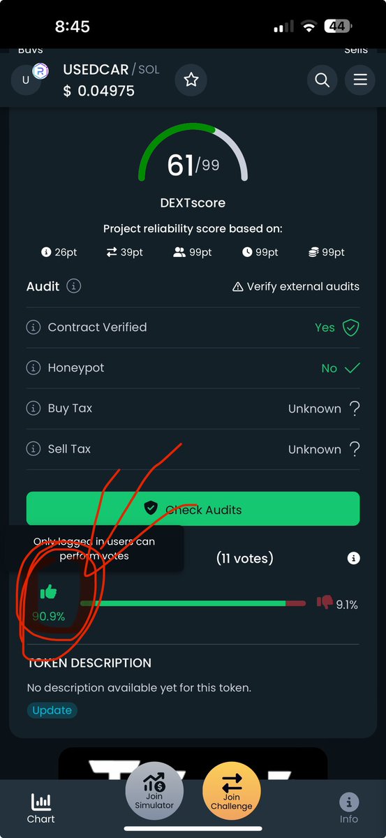 MetaFomos's tweet photo. Let’s take a minute to vote the @2001civiconsol up a little on raydium #metafomos! It takes a second but with 12760 wallets only having 12 votes is weak!! LFG #usedcar $sol https://t.co/MXay0dSHS9