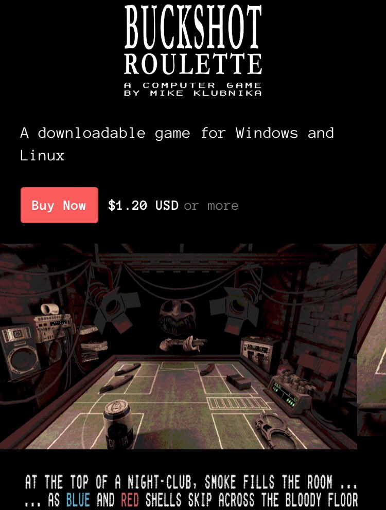 Forelli_Diary's tweet photo. Recentemente, ho scoperto due interessanti giochi horror psicologici: The Exit 8 e Buckshot Roulette. Nonostante il terrore, hanno soddisfatto la mia sensazione di vuoto nelle ultime quattro settimane dopo che ho affrontato un altro problema mentale. https://t.co/LKNRXe7KvJ