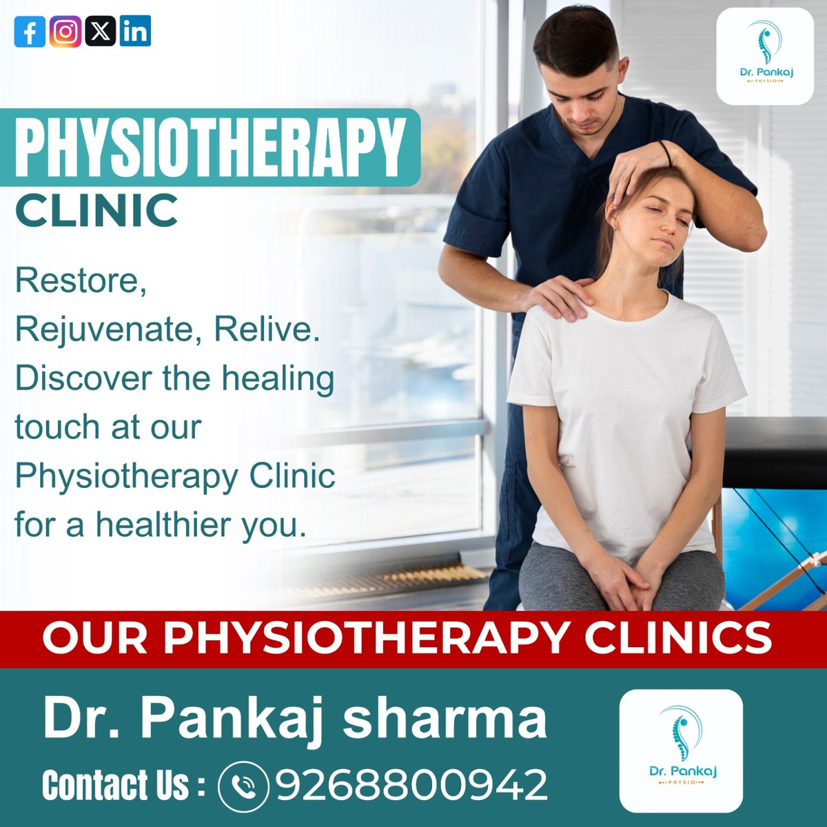 physiodrpankaj's tweet photo. Precision and healing go hand in hand. Discover how laser physiotherapy can help with specific pain alleviation and recovery.
#PhysiotherapistCare #PhysiotherapyClinic #HealingHands #TherapyExperts #PhysioCareHub #Gurugram #drpankajsharma #PhysiotherapyClinic #healthcare https://t.co/h1nX2Y8F7Q