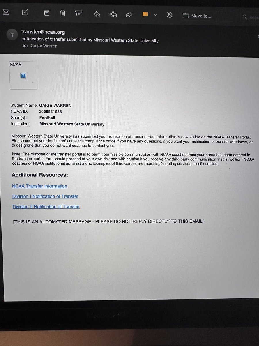 Gaige Warren tweet media