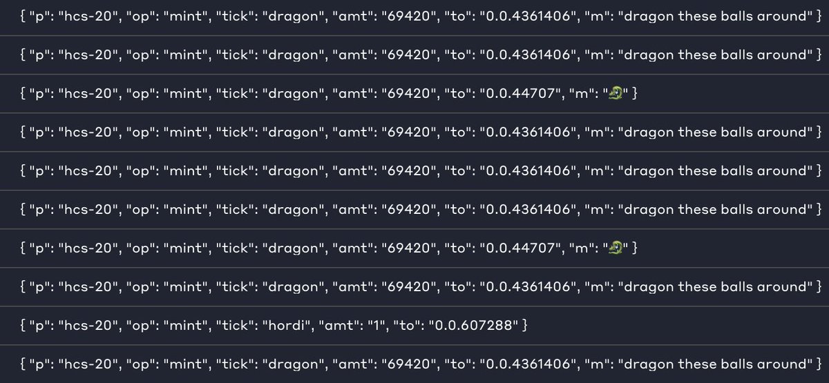 HELDiWanKenHODL's tweet photo. To whoever is doing this 👇
https://t.co/tk8esvigc9
TY for the laugh 🤣
$DRAGON #HCS20 #HashScan https://t.co/vokH9Yqdxn