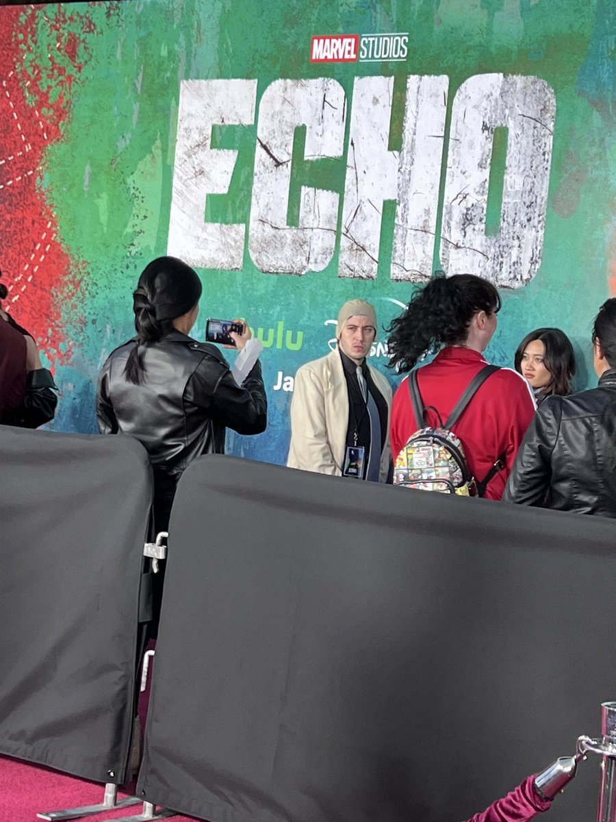 want to call attention to this Kingpin at the #Echo premiere