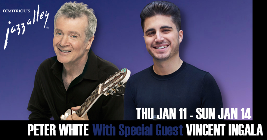 Jazz_Alley's tweet photo. Acoustic jazz guitarist @peterwhitegtr with special guest Vincent Ingala (saxophone), Greg Karukas (keys), Nate Phillips (bass) and Eric Valentine (drums). #contemporaryjazz #annualfavorite #allstarband #specialguests #seattlenightlife #seattlemusicscene https://t.co/MRccy7oylj