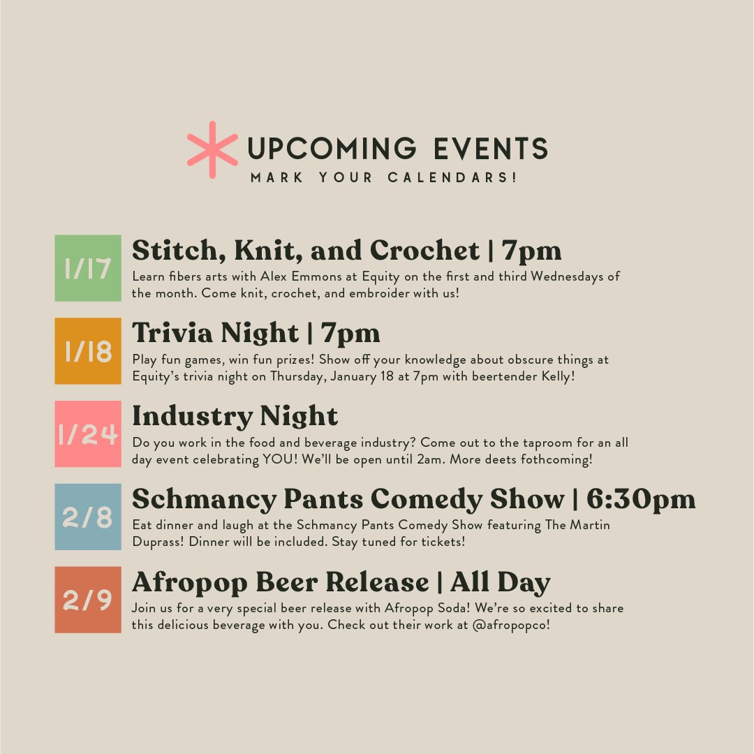 Equity Brewing Co tweet media