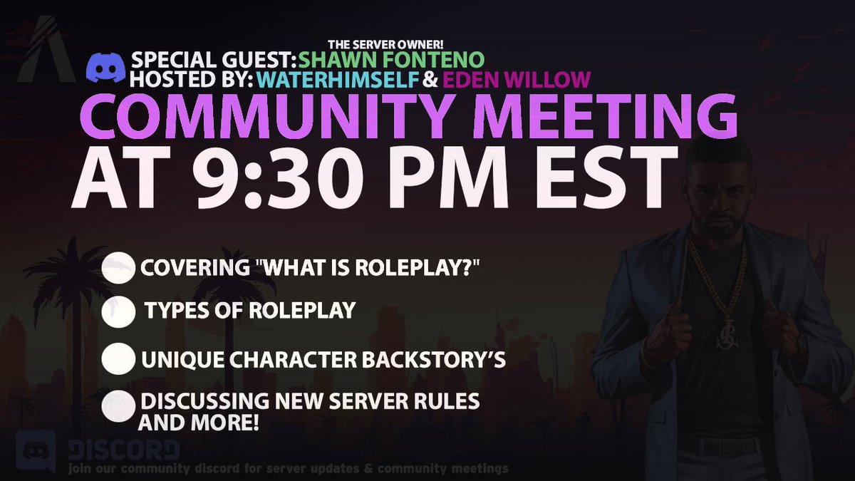 It's that time! Join us click the link to our discord

discord.gg/franklinsworld…