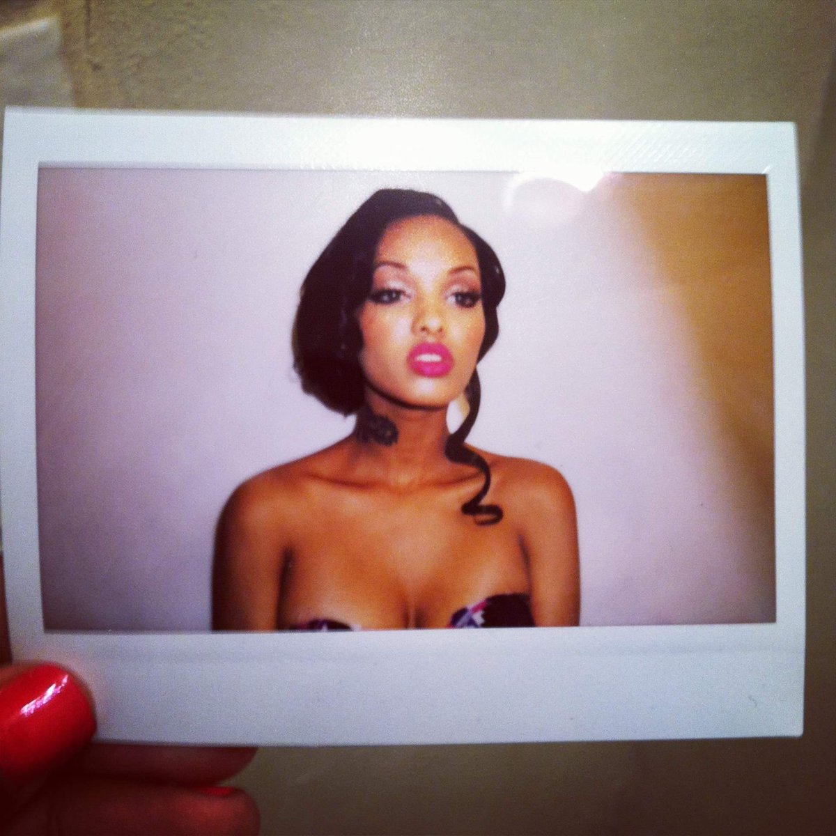 This was the first picture I ever took with my Polaroid camera