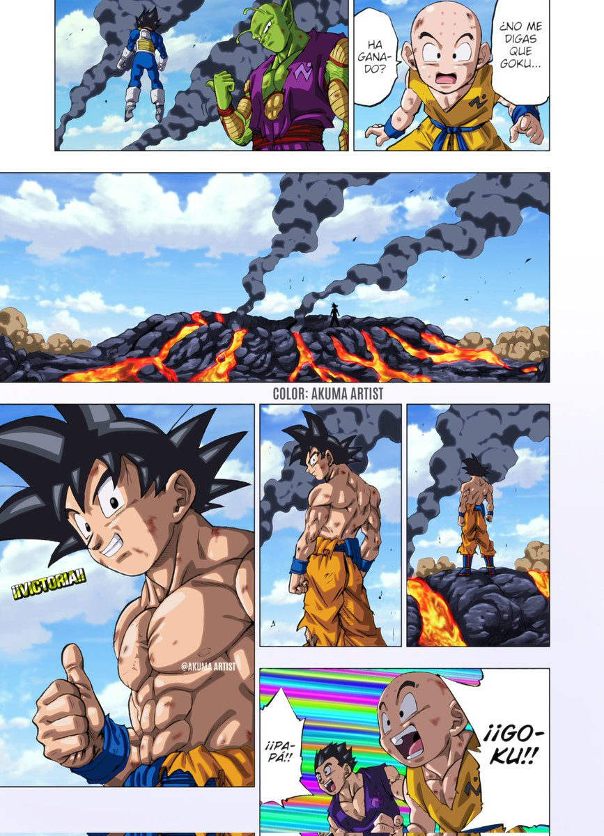 ¡¡Goku derrota a Moro a todo color!! 
¡¡Espero les guste♡!!
#DragonBallSuper