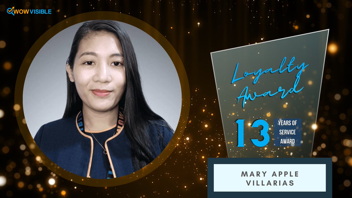 WowVisible's tweet image. "Success is not the key to happiness. Happiness is the key to success. If you love what you are doing, you will be successful." - Albert Schweitzer

Presenting our WowVisible VIPs of Loyalty🏆

🌟 Mary and Michele: Where dedication meets brilliance! 💪

#LoyaltyAward