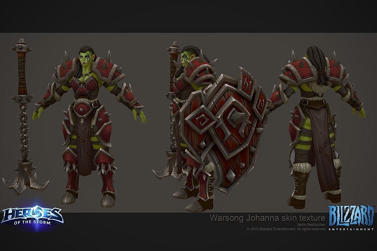 slipgatecentral's tweet photo. Kicking off first #PortfolioDay  of 2024 with some older HoTS characters I worked on at Blizzard Team 1. 
I think we had really nice synergy going with  @raspbearyart  and @MrJackArt  before whole thing went sideways. Good times. https://t.co/ZgBFMezJwP