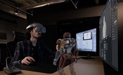 thevrara's tweet photo. Sony Announces Spatial Content Creation System, Equipped with High-Quality XR Head-Mounted Display and Controllers Dedicated to Interaction with 3D Objects https://t.co/OsgFj6KTXR

@Sony @SonyElectronics 

#CES #CES2024 #vr #mixedReality https://t.co/hVMB4U8Iwo