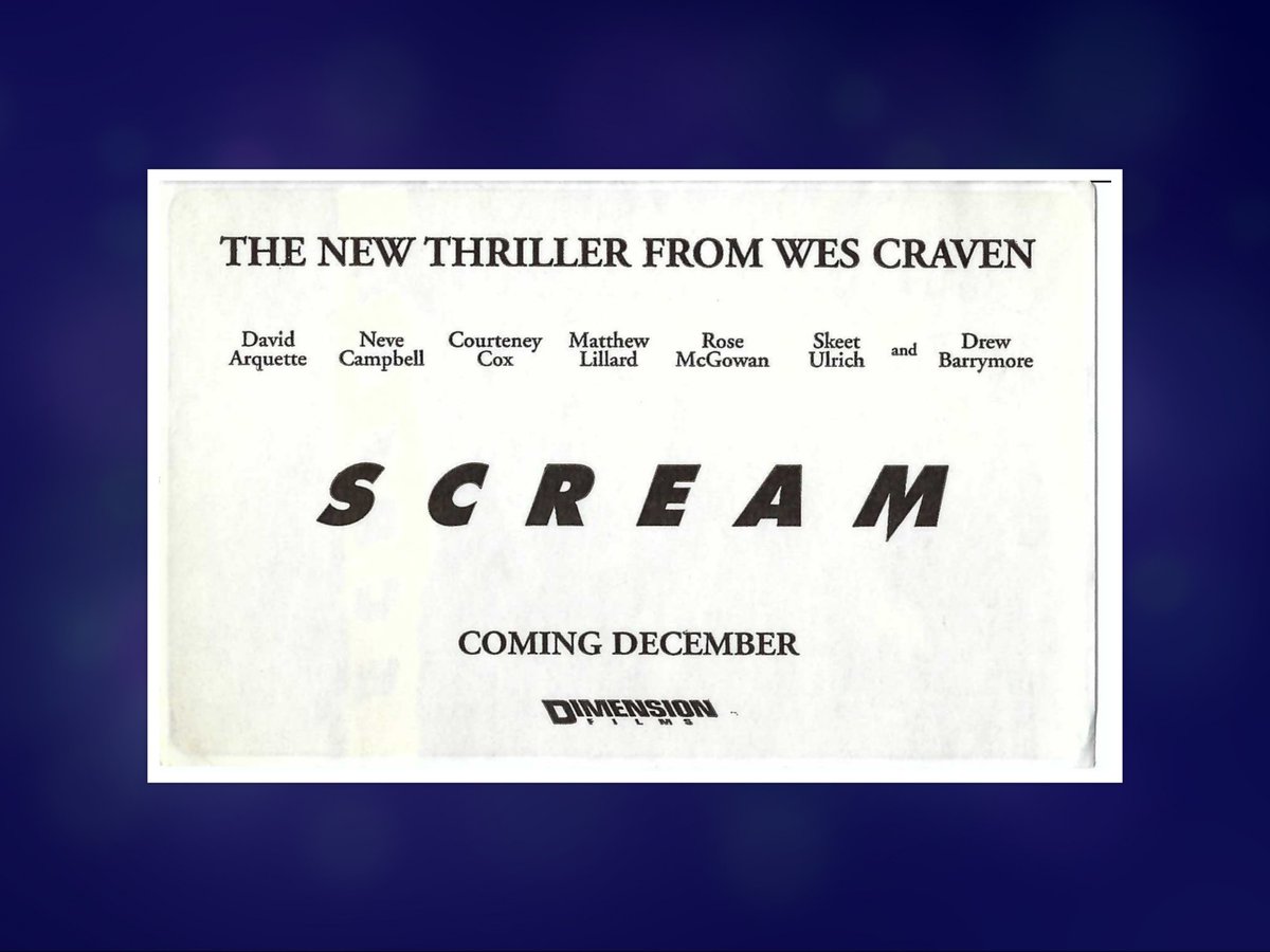 #ScreamTheMovie #MovieStickers #MovieMemories