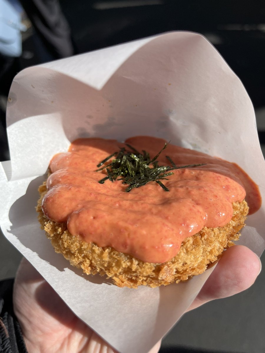 dust_4's tweet photo. 美味しい物を食べ、上顎の皮を失いました。 https://t.co/XsqHpK3IOn