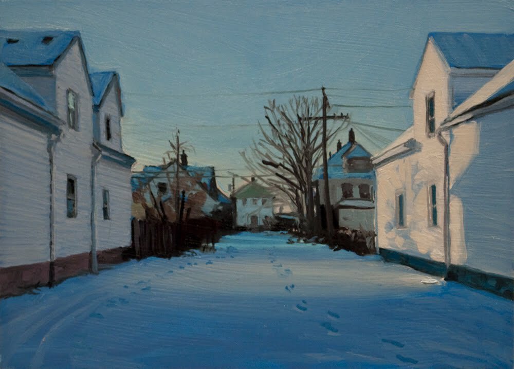JoshLipnik's tweet photo. Detroit streetscapes by painter Andy Krieger (b. 1967) https://t.co/eofHrPxjGz