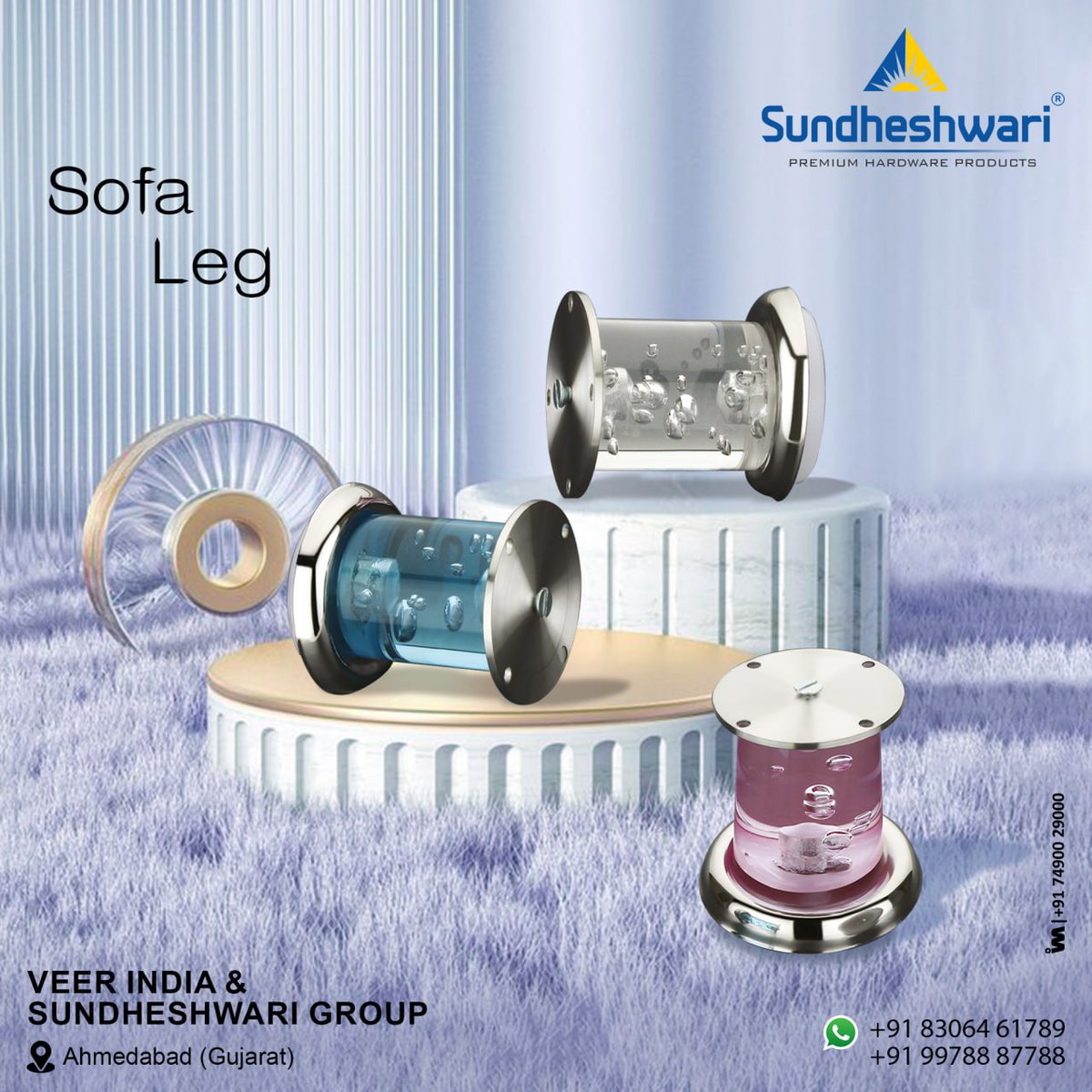 ibais_hardware's tweet photo. VEER INDIA &amp; SHUNDHESWARI GROUP - AHMEDABAD

For enquiry via WhatsApp click: 
https://t.co/fJxhd5o7Xt

Mr. Haresh Modi:- +91 83064 61789
#sofalegmanufacturers #sofalegfitting #sofalegs #sofaleghardware #sofalegdesign #hardwareproducts #hardwaretraders 
.
@IBAISMEDIA https://t.co/zsXtOdy6qQ