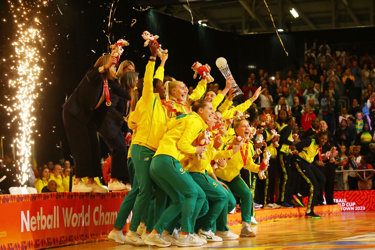 AussieDiamonds's tweet photo. This 👇 is how excited we are to play Uganda for the first time next week 💥
 
Our Origin Diamonds will line up against the Uganda She-Cranes, England Roses and New Zealand Silver Ferns at next week's Netball Nations Cup! https://t.co/qYk8dboSuB