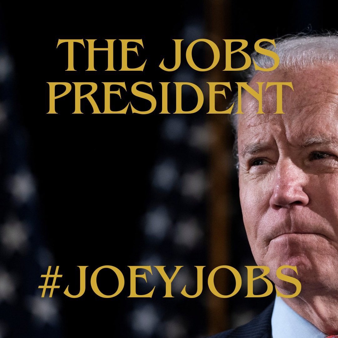 #VoteBlue #wtpBLUE WE THE People wtp2197   After less than 3 years in office, the Biden/Harris administration has already created over 14M jobs!!!   Unemployment has stayed under 4% for 22 consecutive months, the longest stretch in over 50 years   #Bidenomics is working for the…