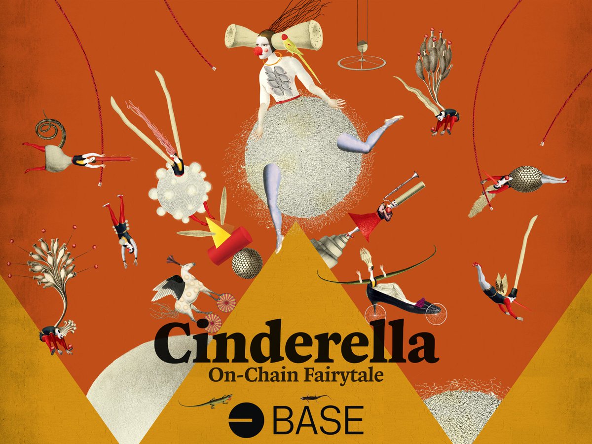 My first drop of 2024 and my first mint on <a href="/base/">Base</a>💙

Cinderella: On-Chain Fairytale ✨

I submitted the title piece of this series to <a href="/Optimism/">Optimism</a> We❤️the Art contest 🙏

⟶ opensea.io/collection/cin…

🧵1/5