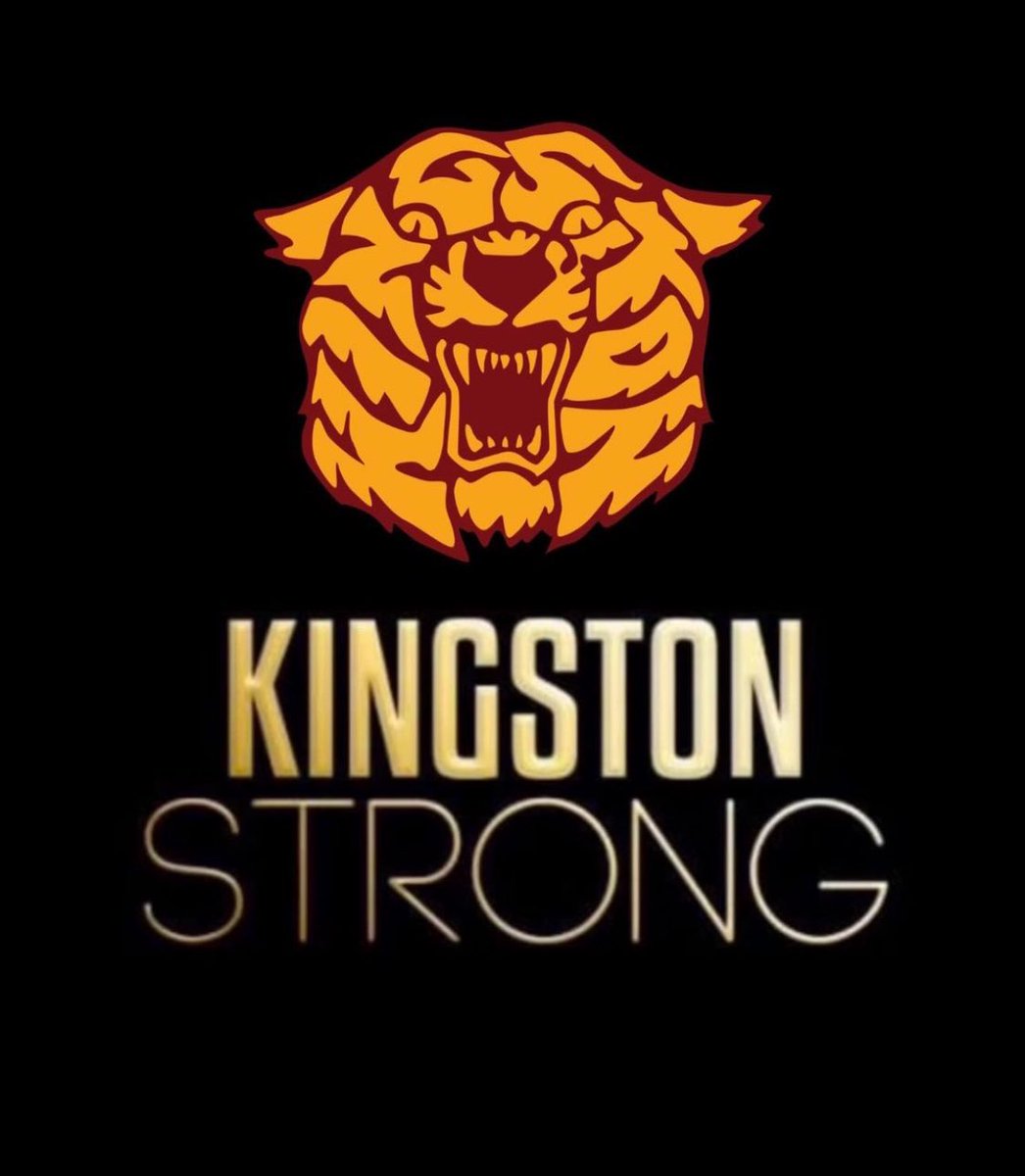 #TigerNation is saddened by the tragedy that occurred today. We are thinking of all those affected. Our thoughts are with their families &amp; loved ones. We are #KingstonStrong and will continue to look out for others ♥️🐯🕊️