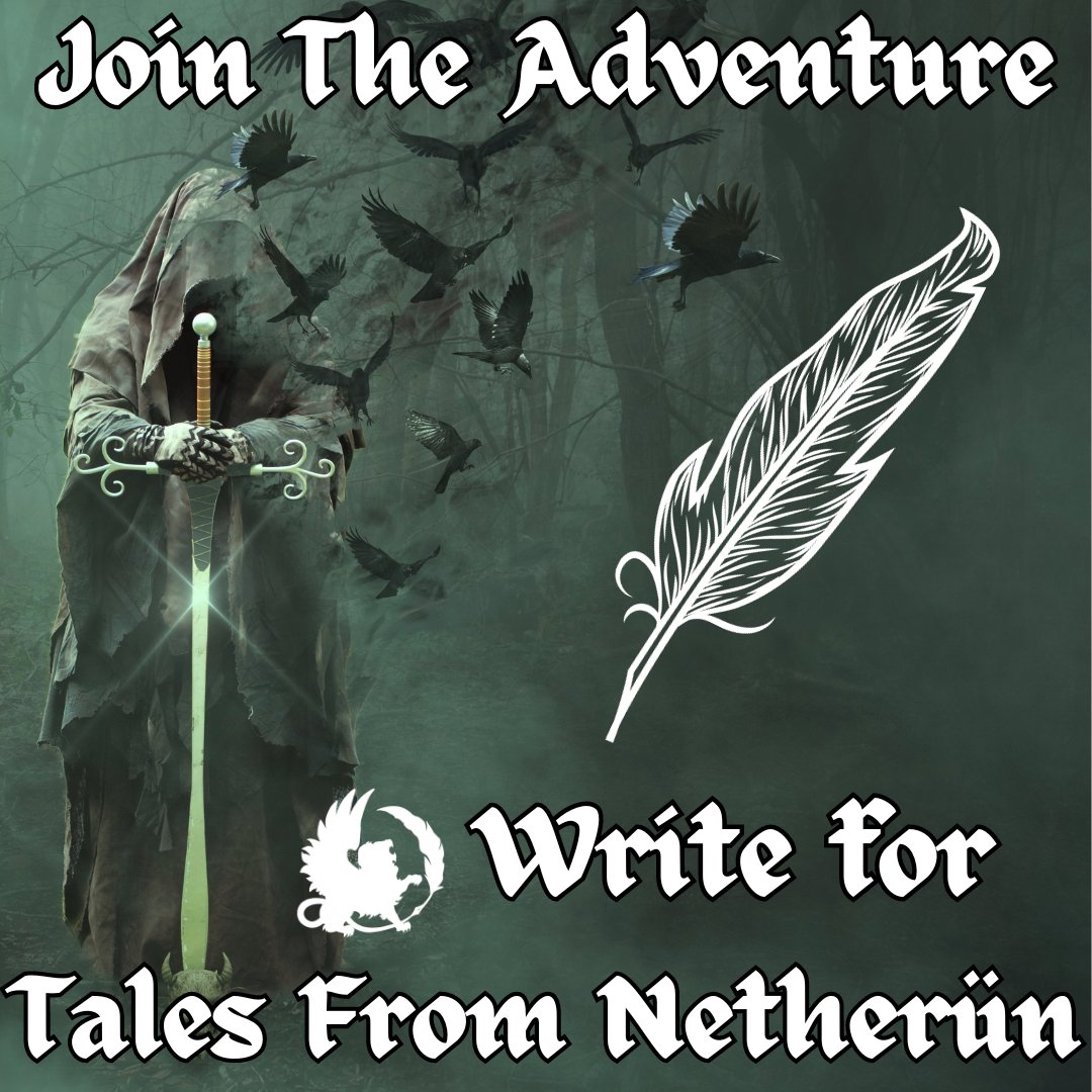 QuillandRead's tweet photo. Netherün is a shared-world fantasy e-zine open to all. We'd love to feature new and exciting voices for 2024. If you're interested, email netherunsubmissions@gmail.com or visit https://t.co/HTB0dDJqgJ #writingcommunity #amwriting #amwritingfantasy #guestauthorswelcome https://t.co/MzlQb0seh9
