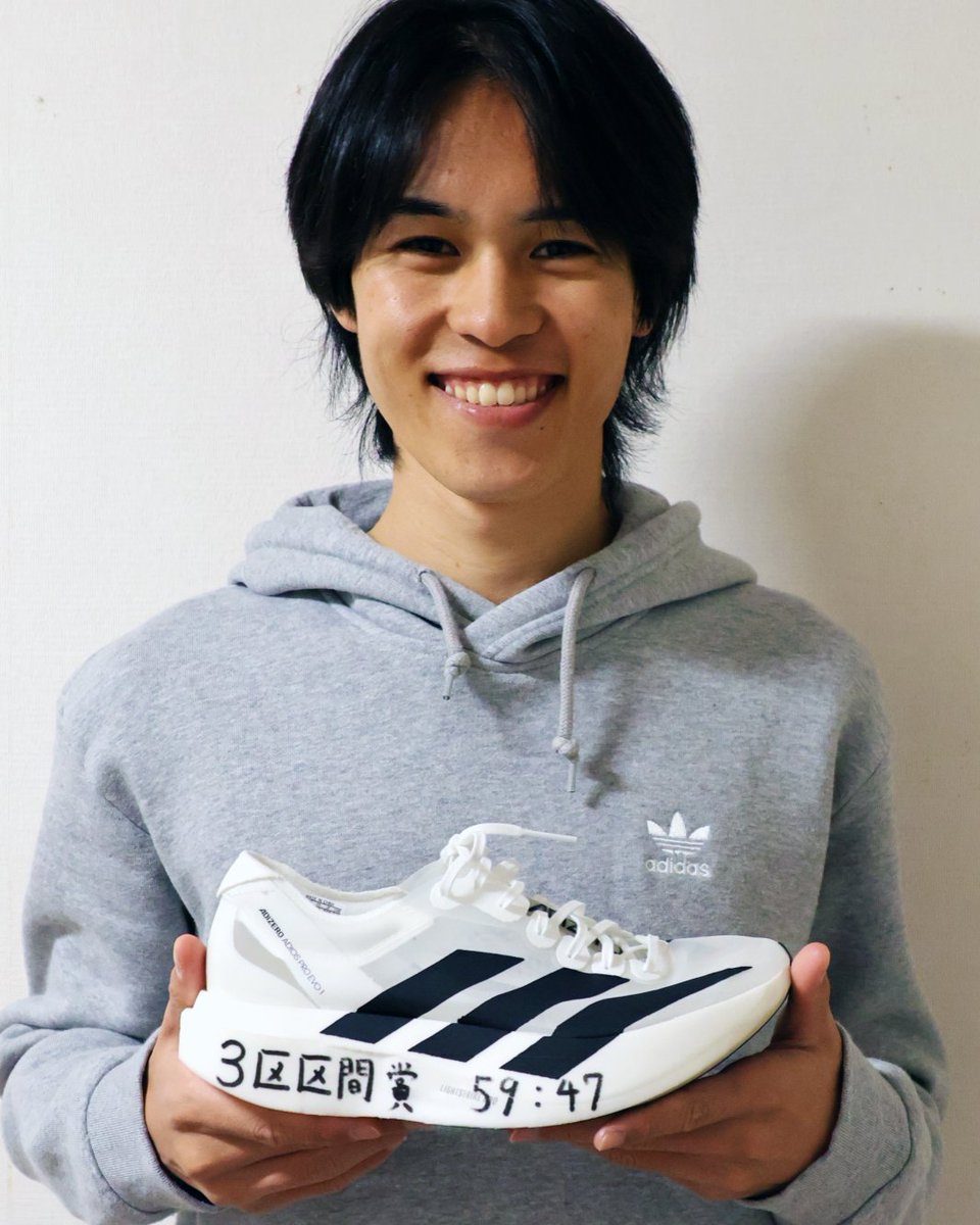 とても軽くて強い反発で楽に前へ進めた” #黒田朝日 “履いている感覚が