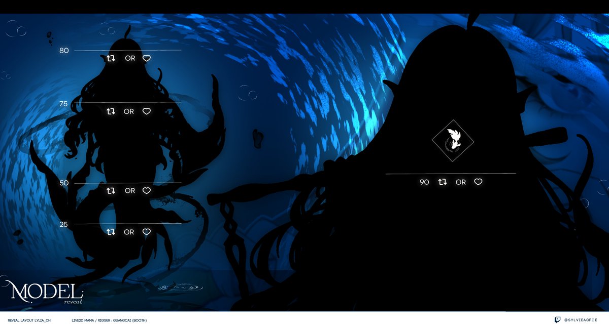 🫧 MODEL REVEAL 🫧

The time has arrived to reveal the new me. Is it a fish or a mermaid? 

Let's find out by helping me with your❤️ &amp; 🔄

#VtuberEN  | #ModelReveal | #VTuberUprising | #PHVtuber